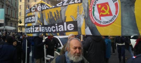 dl sicurezza milano corteo matteo salvini