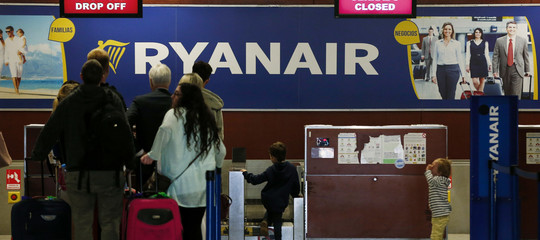 ryanair neonati tariffe
