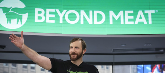 Beyond meat Nasdaq carne vegetale