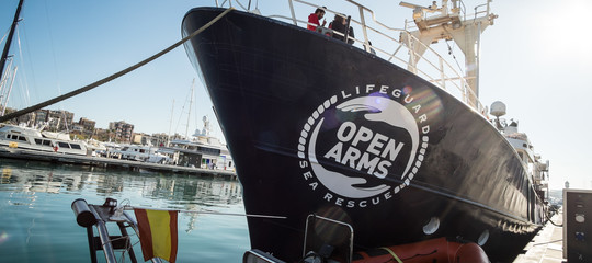 open arms migranti lampedusa