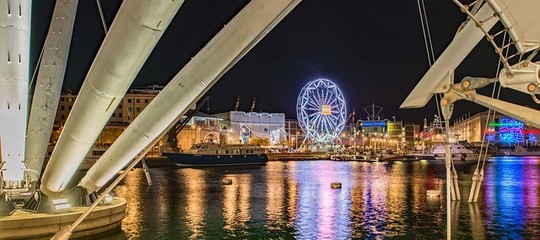 si lancia da ruota panoramica genova