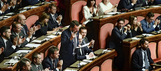 discorso salvini senato fiducia conte sola