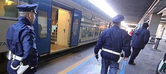 trafficante droga biglietto treno