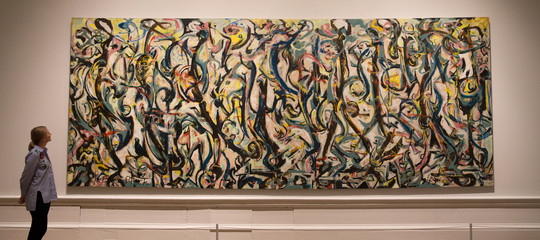 jackson pollock fluidodinamica