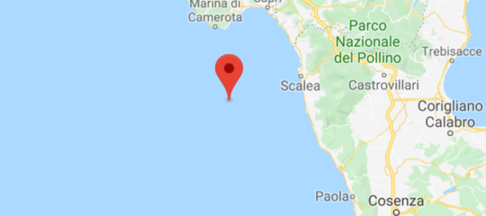 Terremoto scossa Calabria