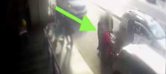 tassista aggressione fiumicino
