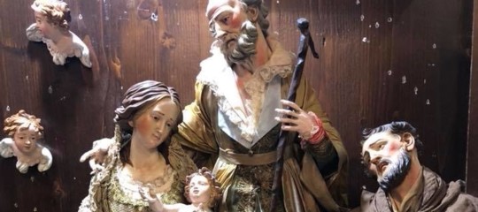 Papa Natale presepe san gregorio armeno ferrigno
