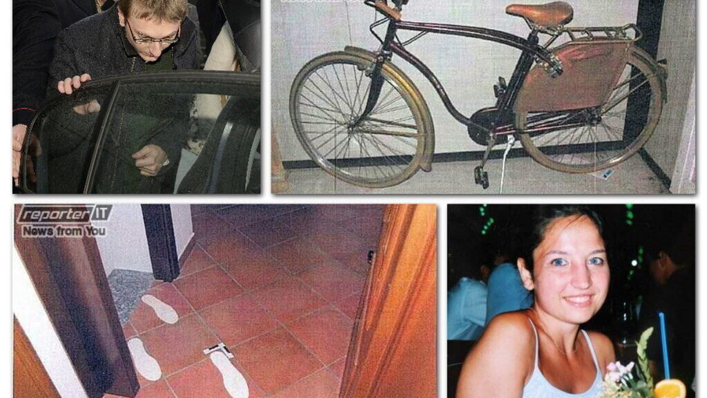 Garlasco Alberto Stasi Chiara Poggi Omicidio bicicletta orme