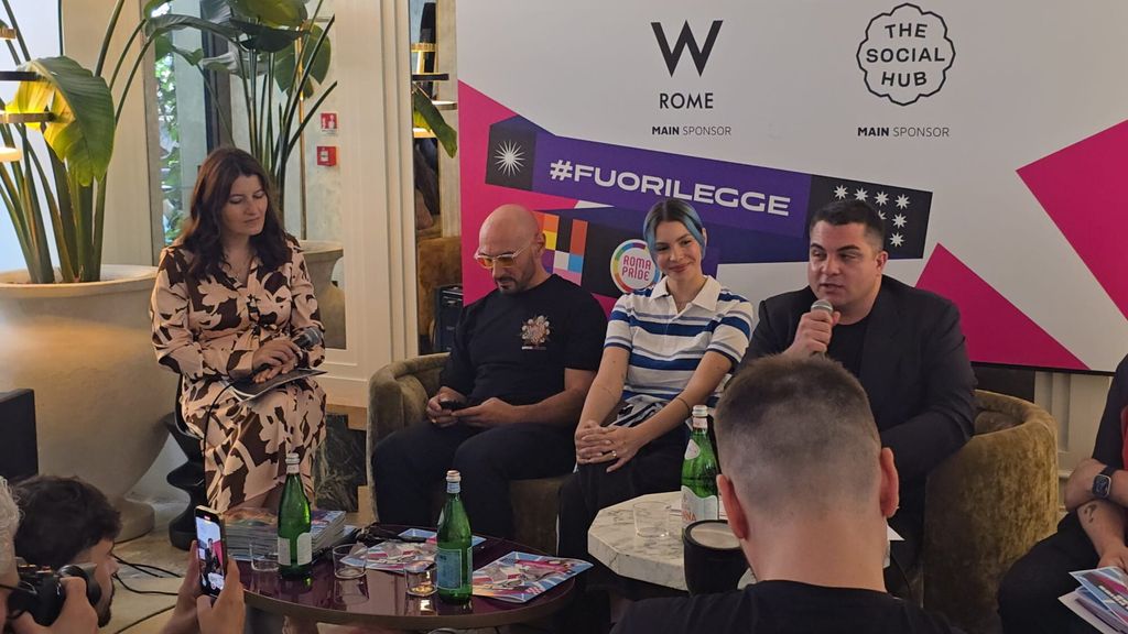Conferenza stampa Gay pride 2025 Conferenza stampa Gay pride 2025
